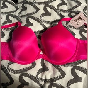 Neon pink savage fenty bra